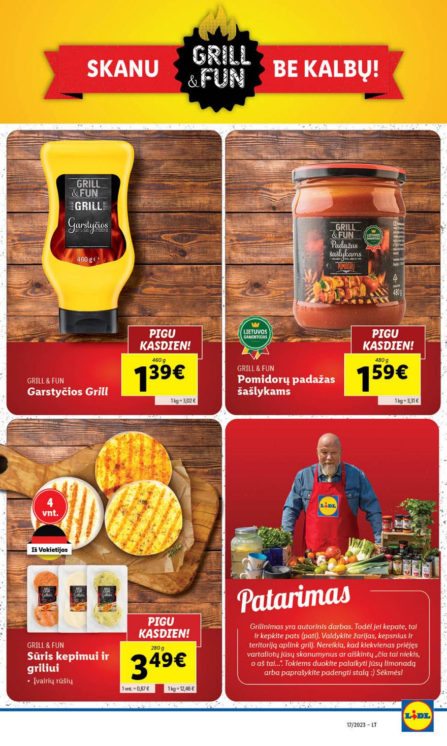 Lidl maisto prekių pasiūlymai akcijos nuo 
  2023-04-24 iki 
  2023-05-01 | Leidinukas.lt puslapis 10