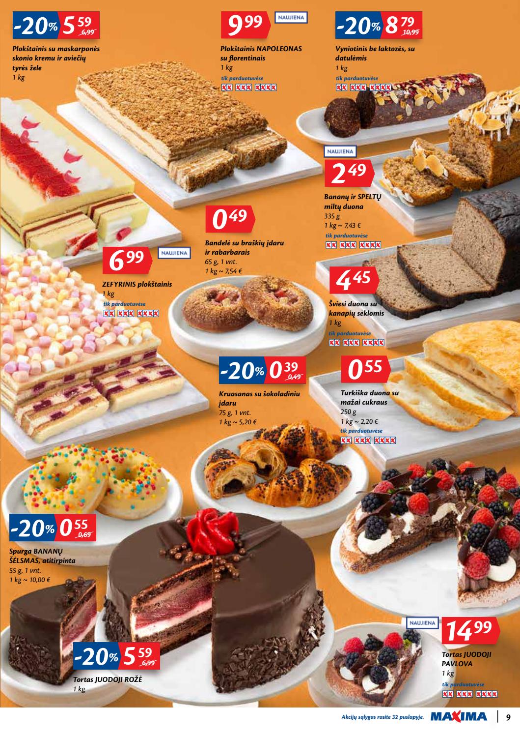 Maxima kaininis leidinys akcijos nuo 
  2020-09-22 iki 
  2020-09-28 | Leidinukas.lt puslapis 9
