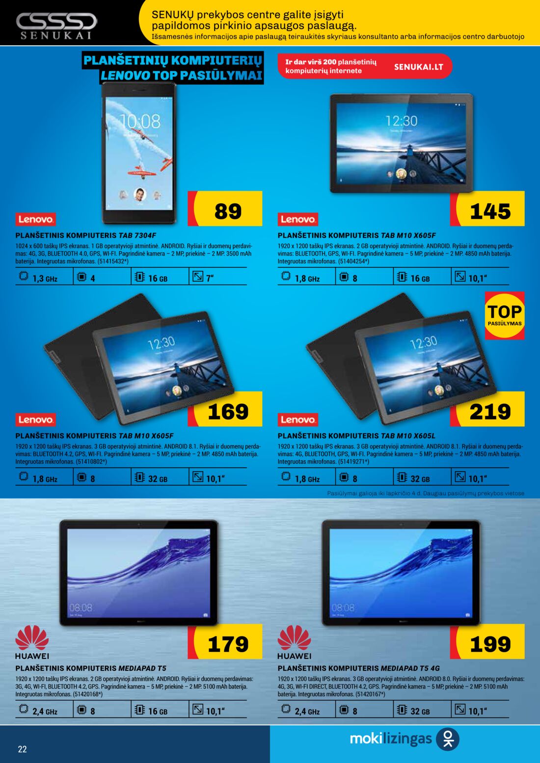 Senukai reklaminis leidinys akcijos nuo 
  2019-10-03 iki 
  2019-11-04 | Leidinukas.lt puslapis 22