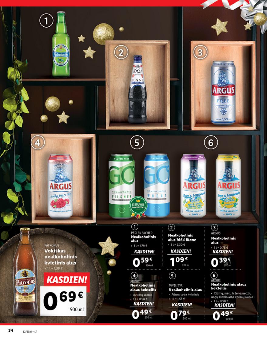 Lidl maisto prekių pasiūlymai akcijos nuo 
  2021-12-27 iki 
  2022-01-02 | Leidinukas.lt puslapis 34