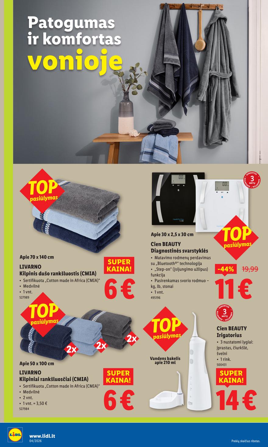 Lidl leidinys akcijos nuo 
  2026-01-19 iki 
  2026-01-25 | Leidinukas.lt puslapis 2