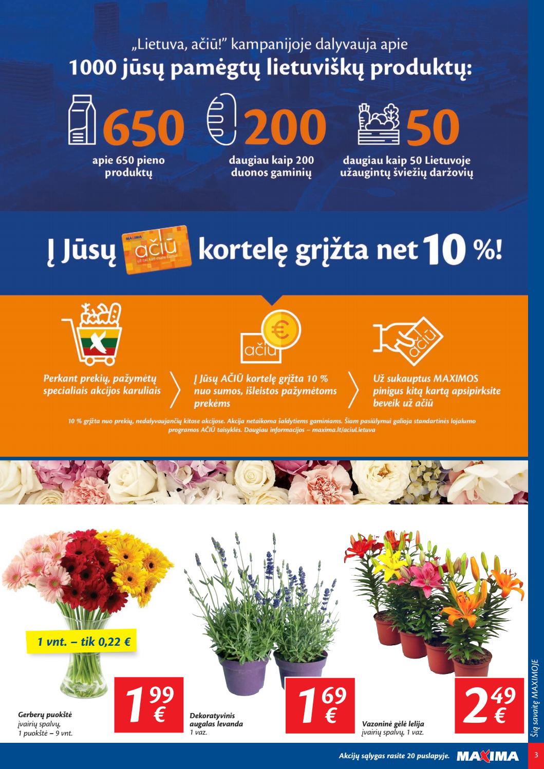 Maxima kaininis leidinys akcijos nuo 
  2019-06-04 iki 
  2019-06-10 | Leidinukas.lt puslapis 3