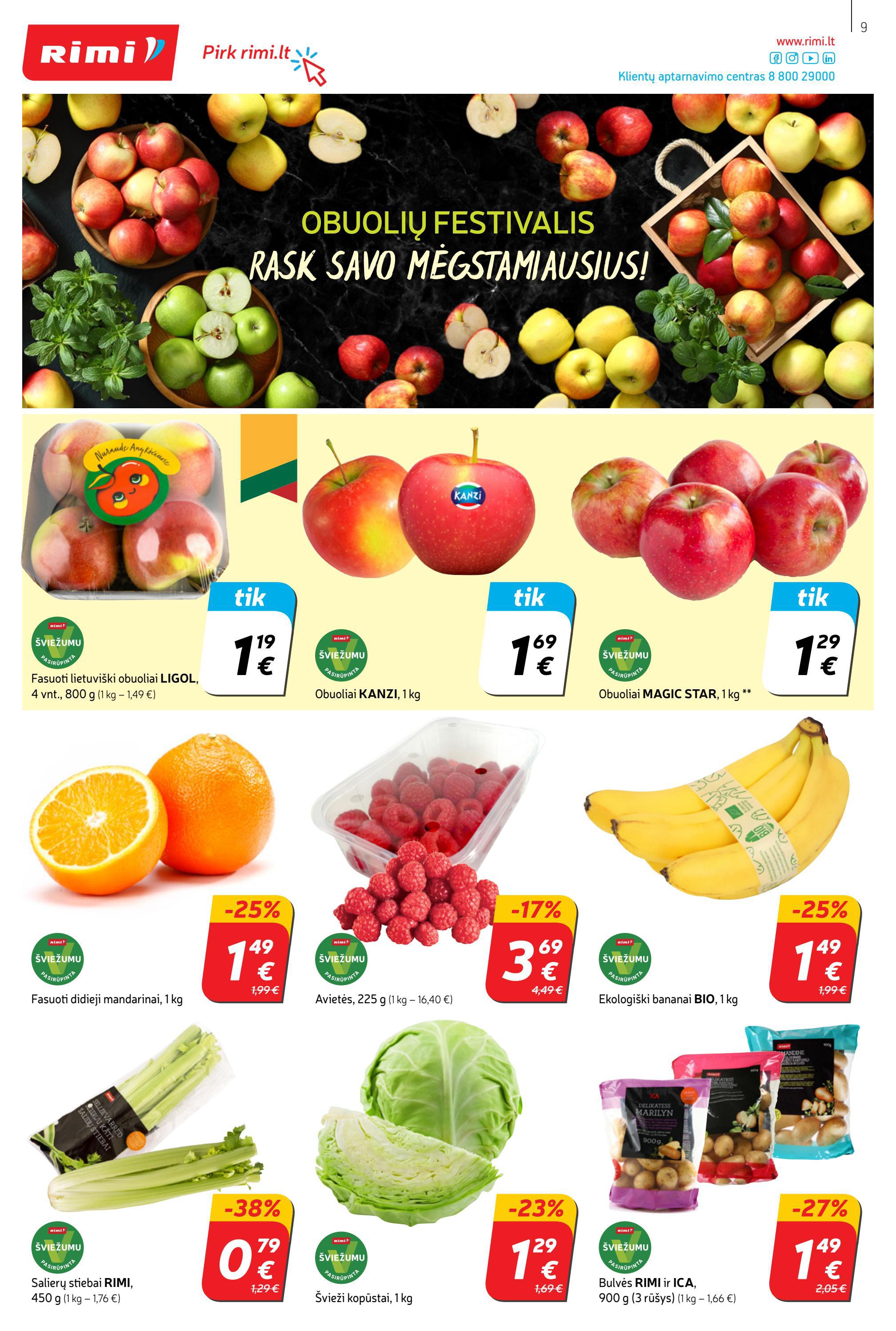Rimi savaitinis leidinys akcijos nuo 
  2022-02-15 iki 
  2022-02-21 | Leidinukas.lt puslapis 9