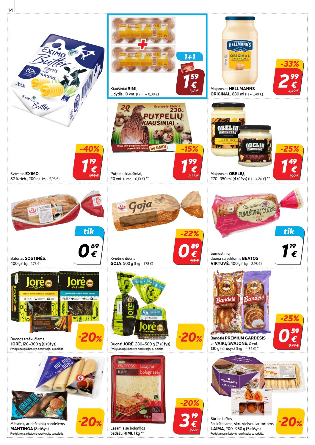 Rimi savaitinis leidinys akcijos nuo 
  2019-06-25 iki 
  2019-07-01 | Leidinukas.lt puslapis 14
