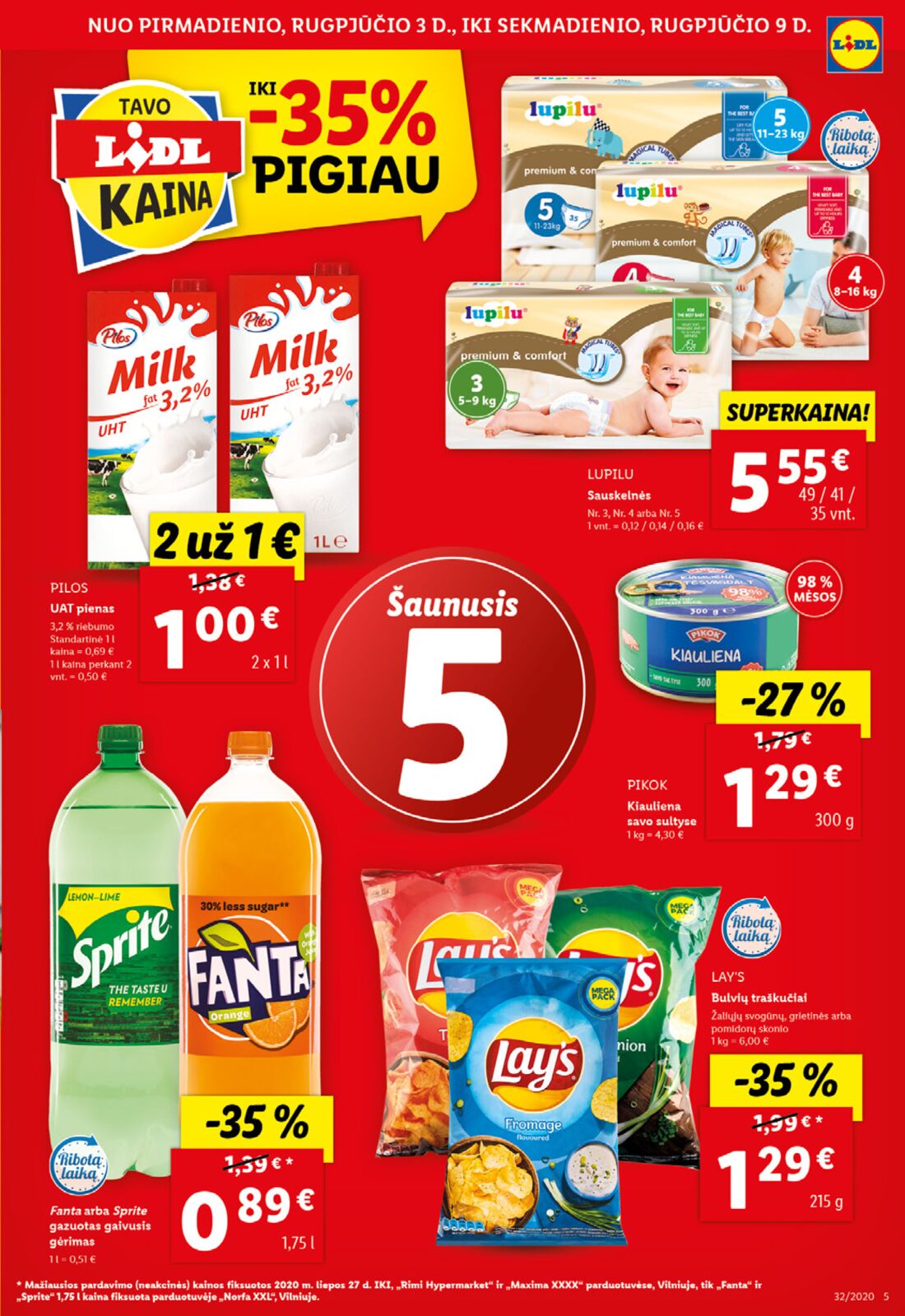 Lidl savaitinis leidinys akcijos nuo 
  2020-08-03 iki 
  2020-08-09 | Leidinukas.lt puslapis 5