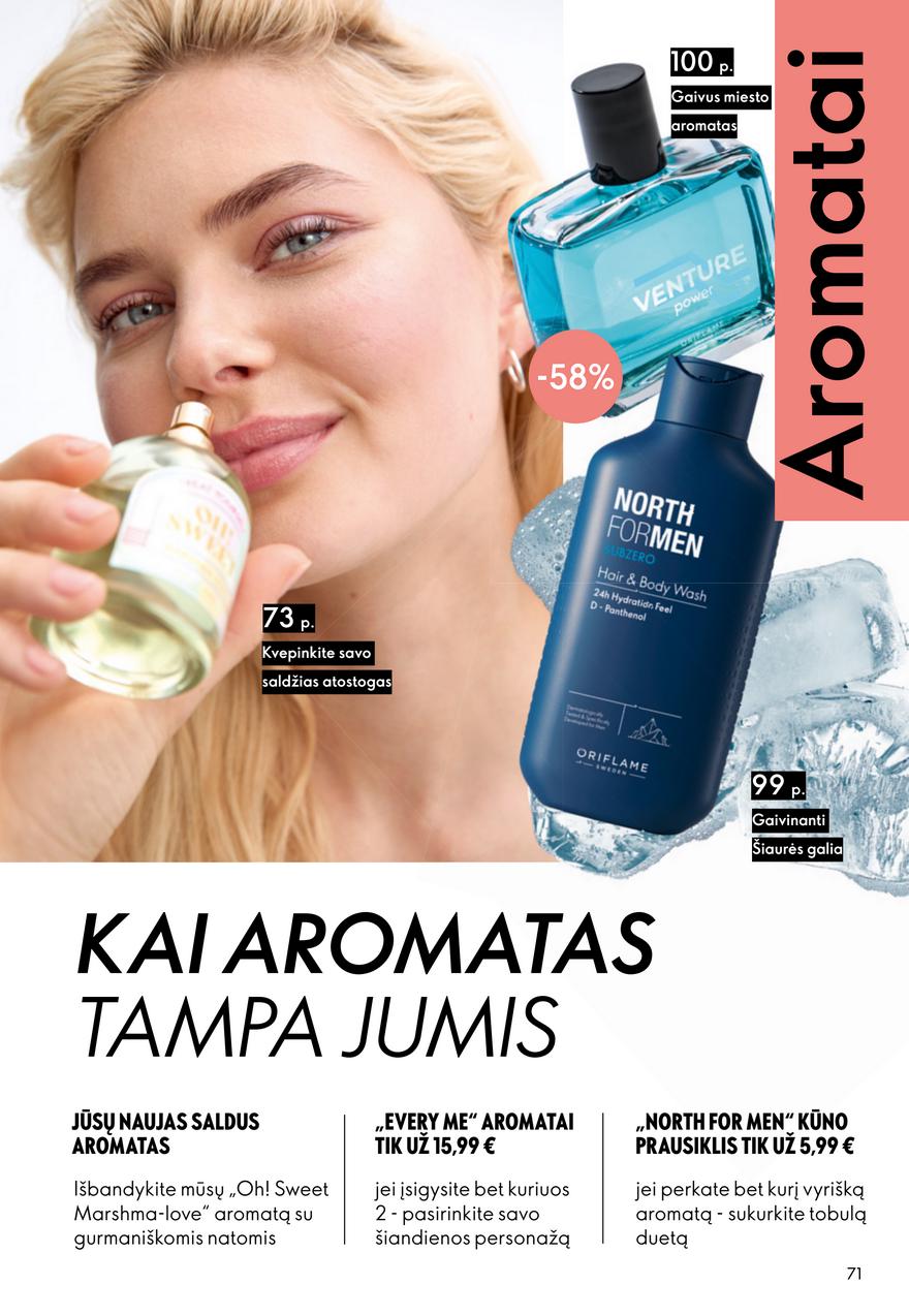 Oriflame katalogas akcijos nuo 
  2026-02-18 iki 
  2026-03-10 | Leidinukas.lt puslapis 71