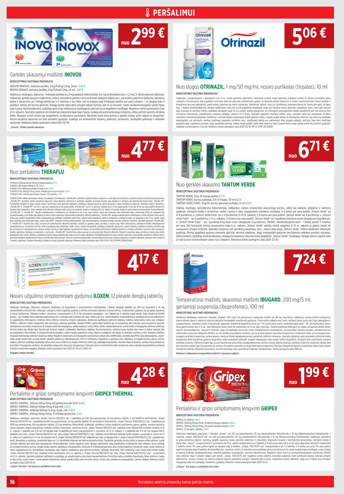 Euro vaistinė leidinys akcijos nuo 
  2020-09-01 iki 
  2020-09-30 | Leidinukas.lt puslapis 16