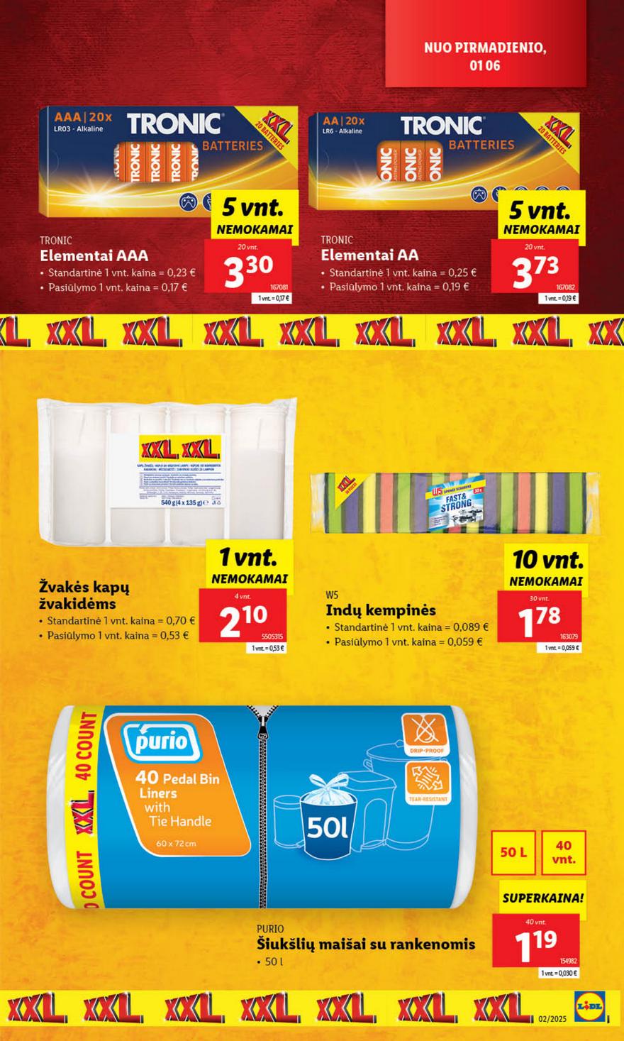 Lidl leidinys akcijos nuo 
  2025-01-06 iki 
  2025-01-12 | Leidinukas.lt puslapis 20