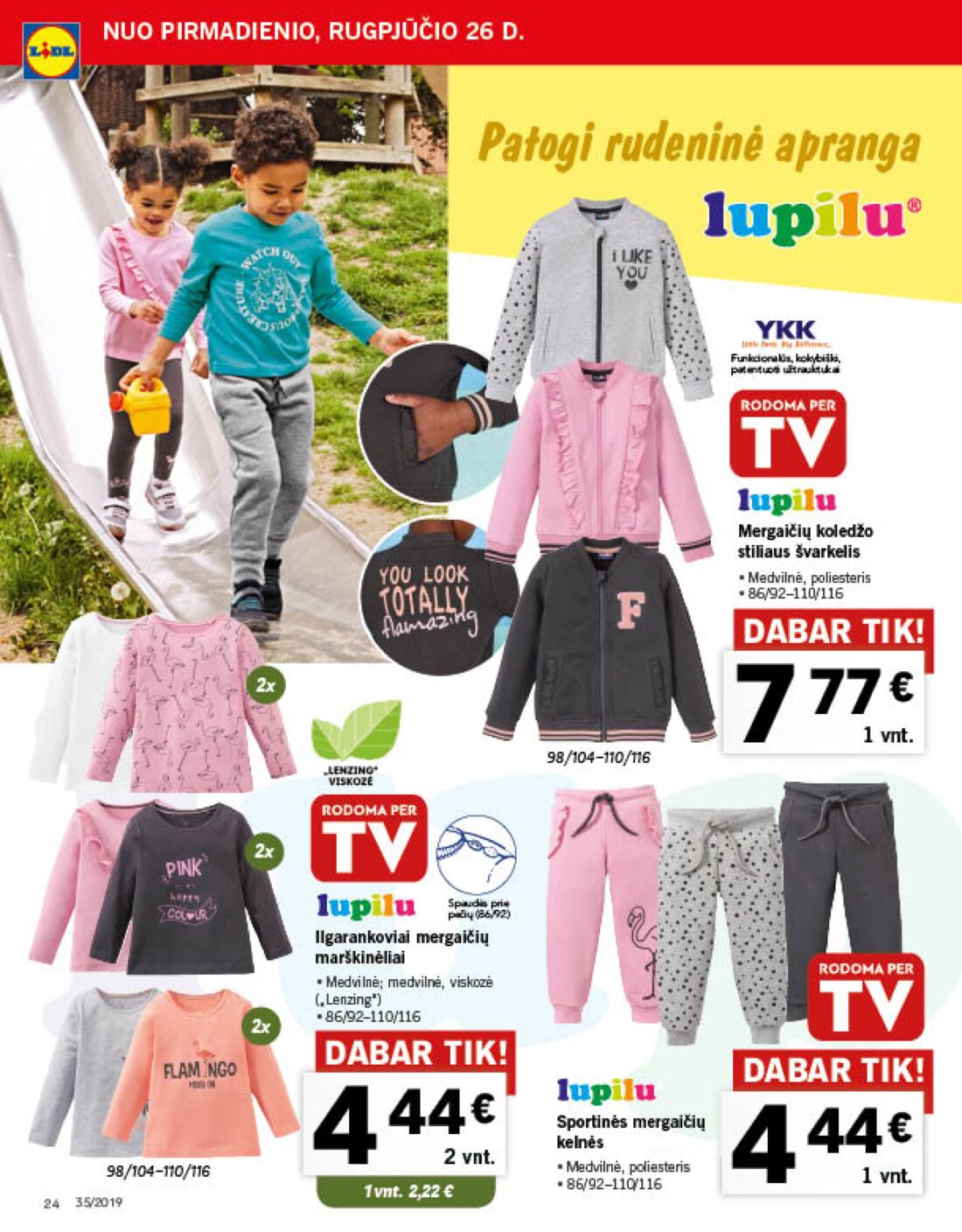 Lidl savaitinis leidinys akcijos nuo 
  2019-08-26 iki 
  2019-09-01 | Leidinukas.lt puslapis 24