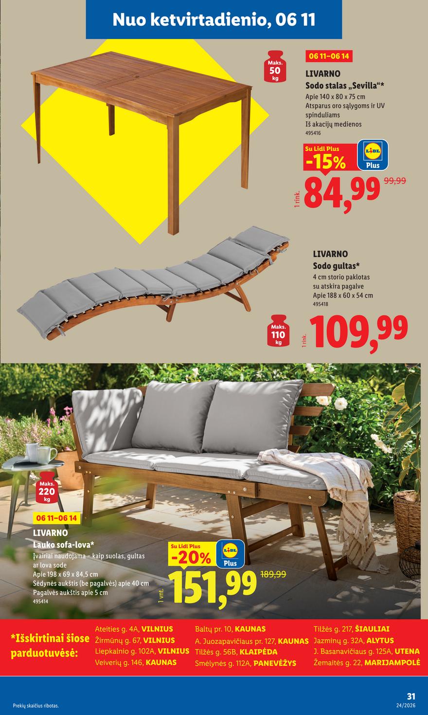 Lidl leidinys naujas akcijos nuo 
  2026-06-08 iki 
  2026-06-14 | Leidinukas.lt puslapis 31