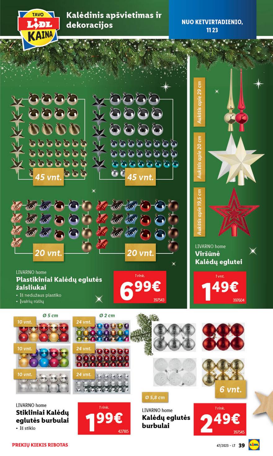 Ldil ne maisto prekių pasiūlymai akcijos nuo 
  2023-11-20 iki 
  2023-11-26 | Leidinukas.lt puslapis 39