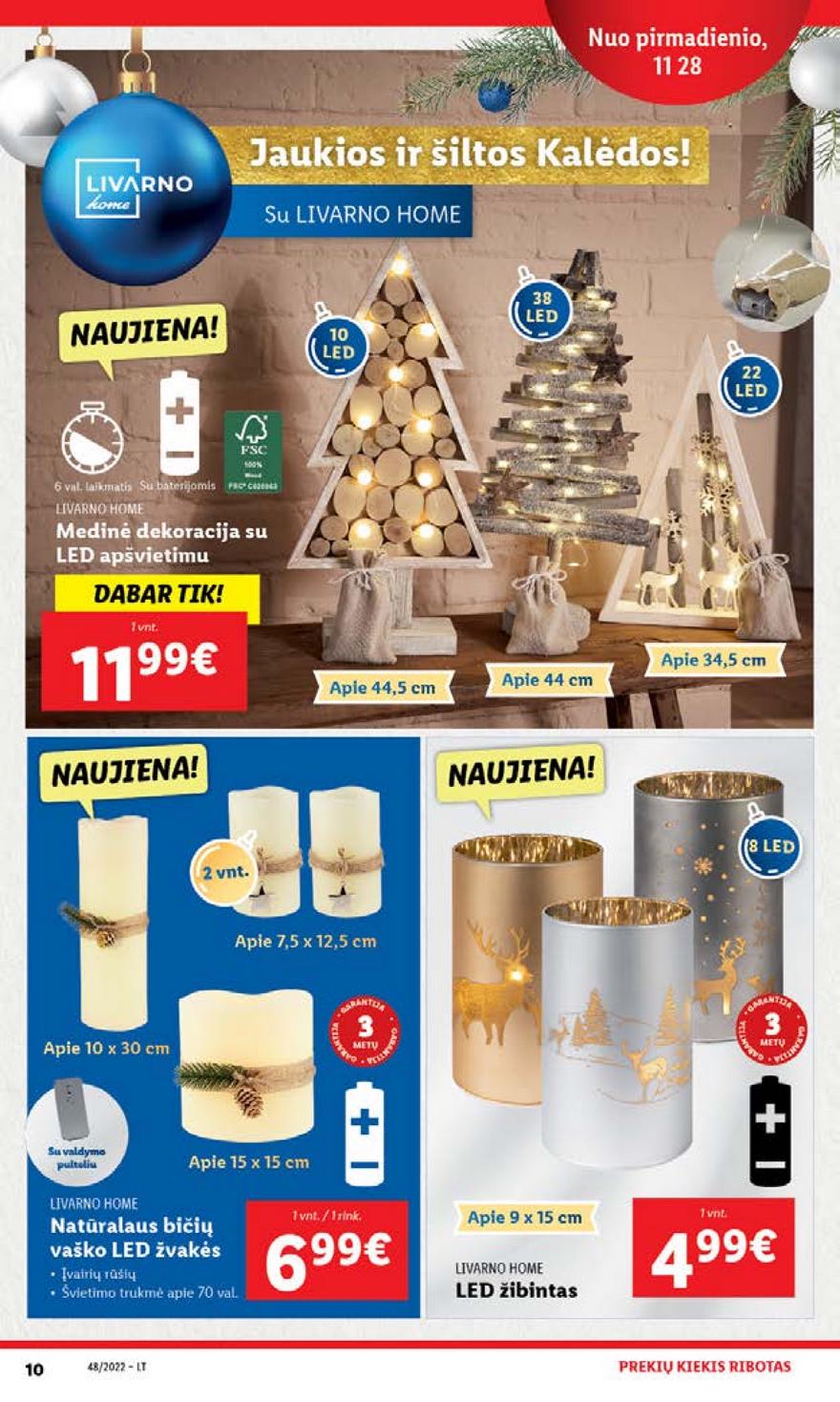 Lidl pasiūlymai akcijos nuo 
  2022-11-28 iki 
  2022-12-04 | Leidinukas.lt puslapis 10