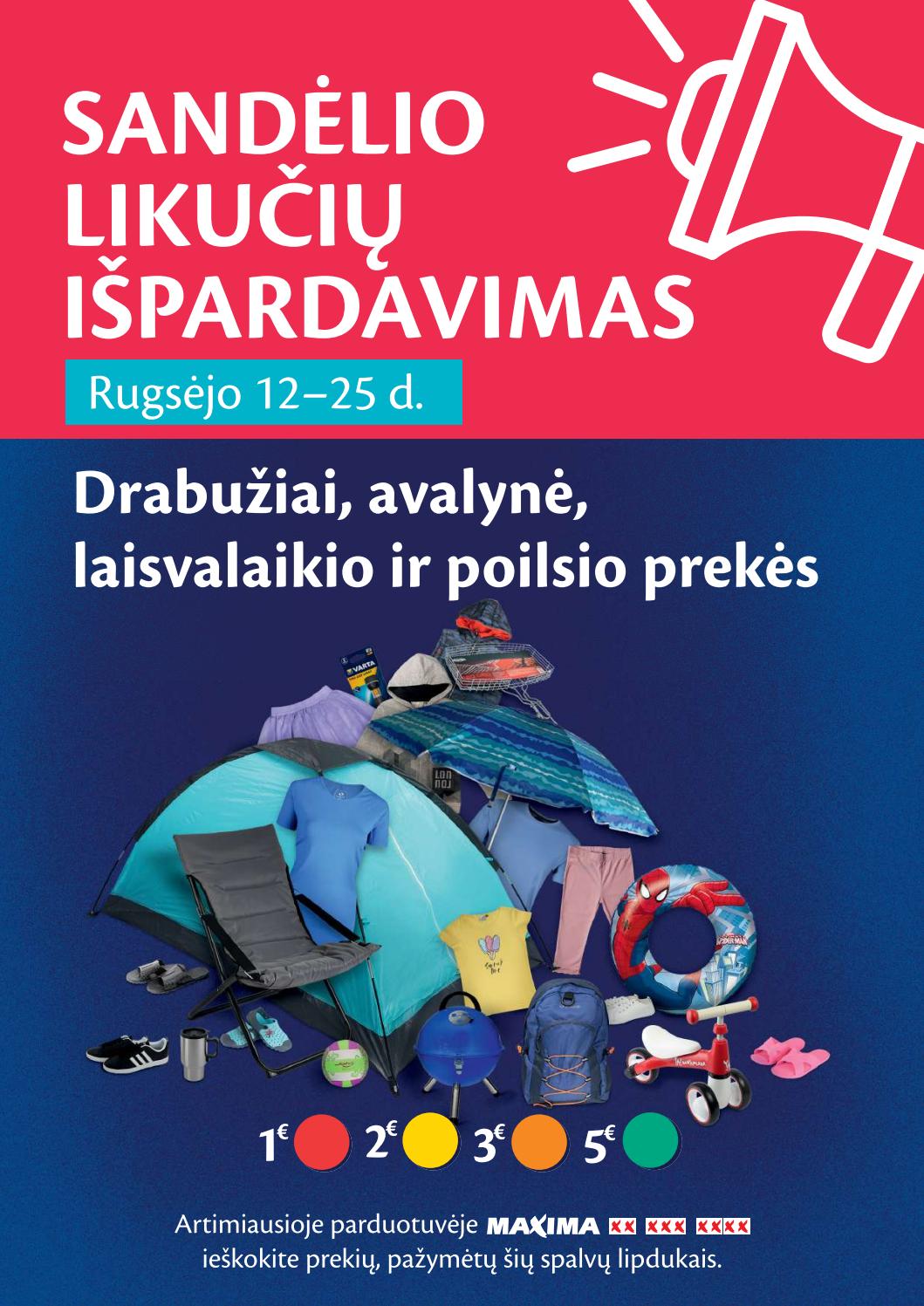 Maxima kaininis leidinys akcijos nuo 
  2019-09-12 iki 
  2019-09-25 | Leidinukas.lt puslapis 31