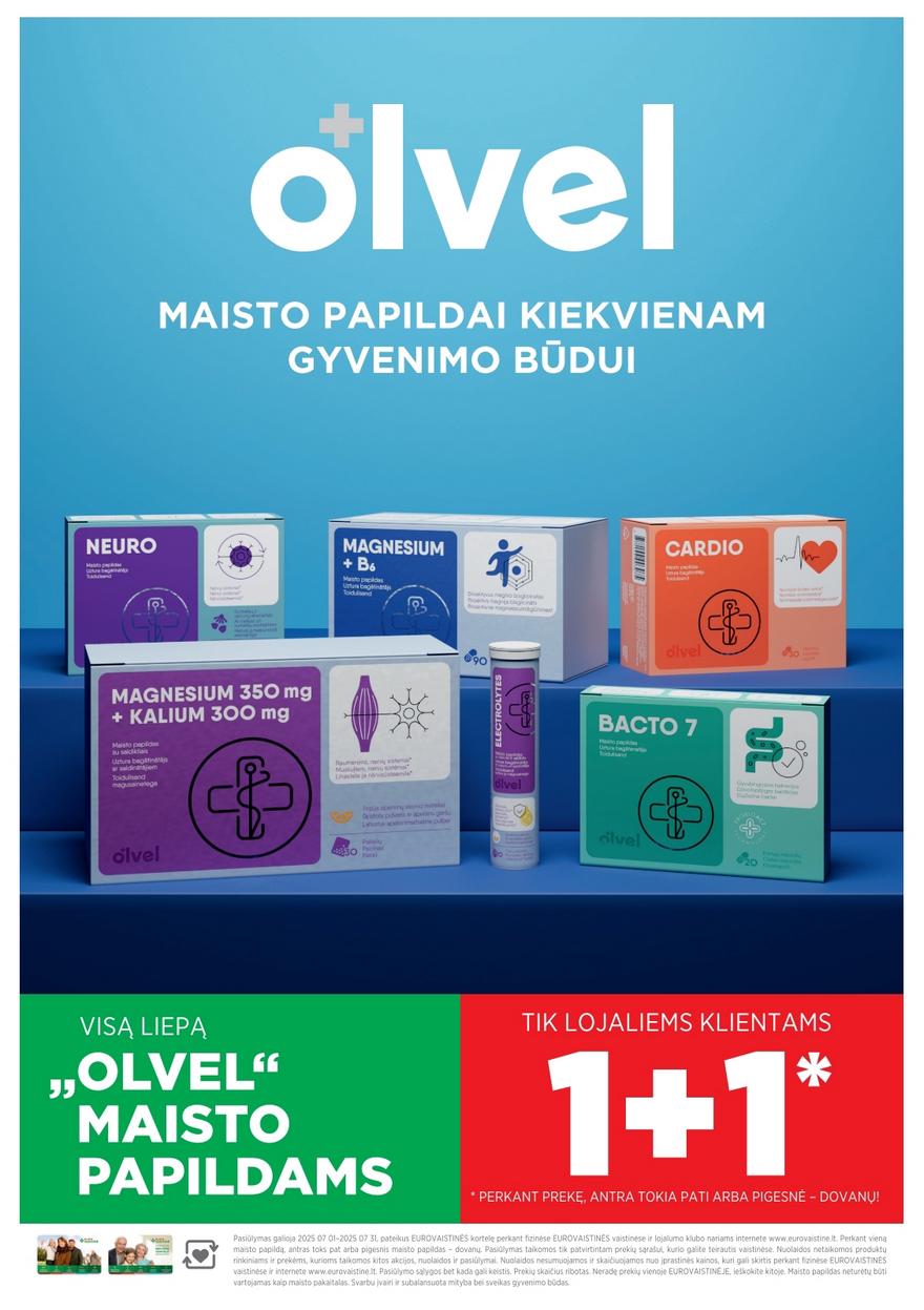 Euro vaistinė katalogas akcijos nuo
2025-07-01 iki
2025-07-31 | Leidinukas.lt puslapis 8