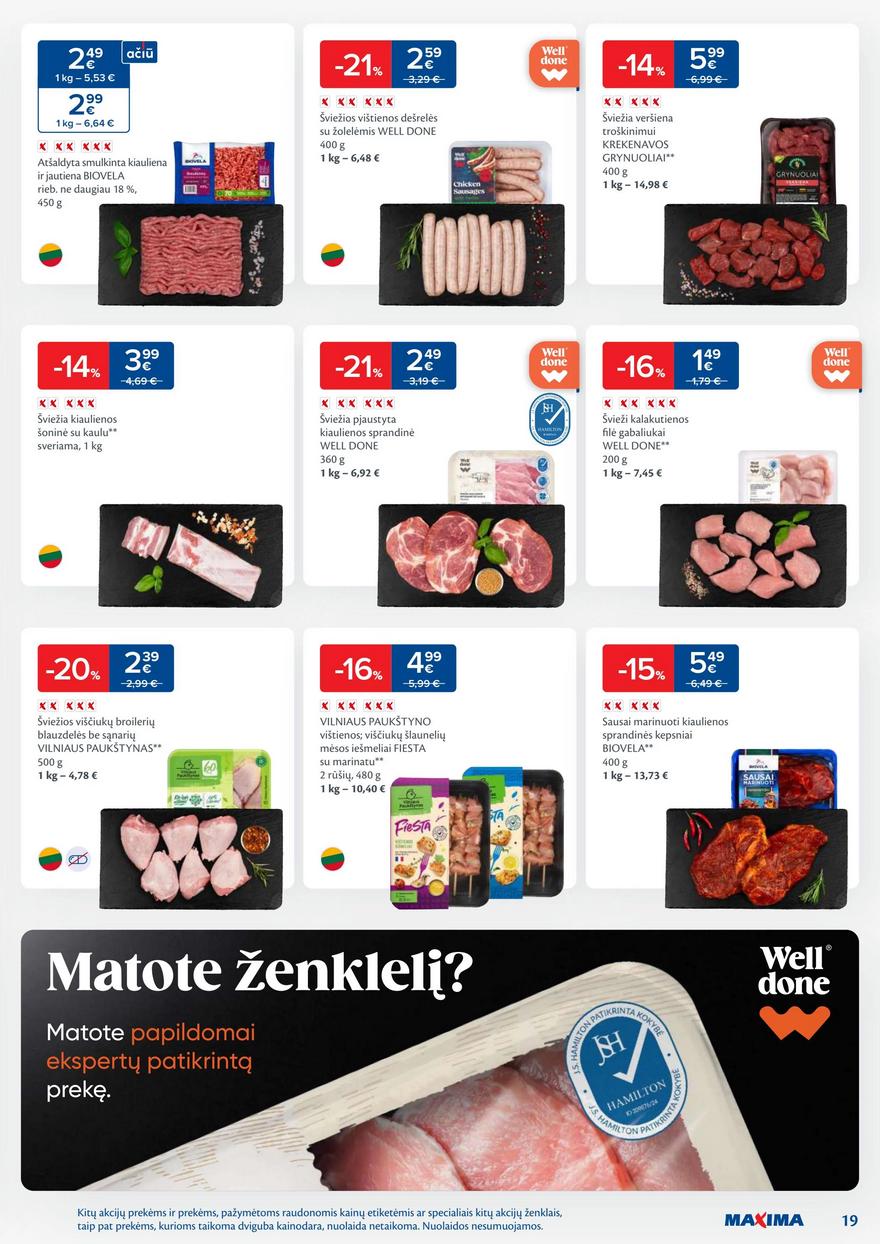 Maxima savaitinis leidinys 46 akcijos nuo
2024-11-12 iki
2024-11-18 | Leidinukas.lt puslapis 19