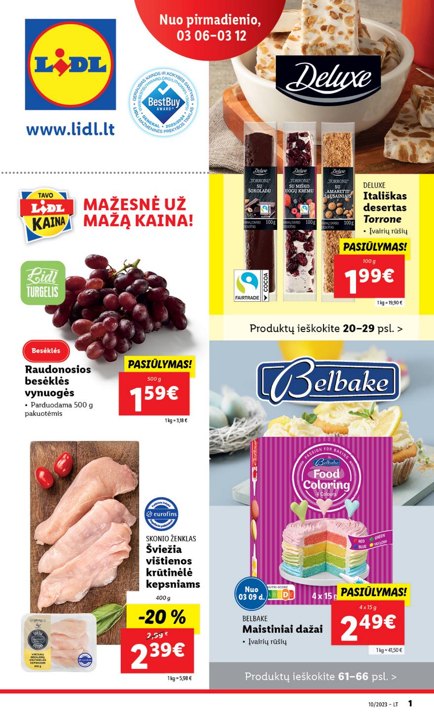 Lidl pasiūlymai akcijos nuo 
  2023-03-03 iki 
  2023-03-12 | Leidinukas.lt puslapis 1