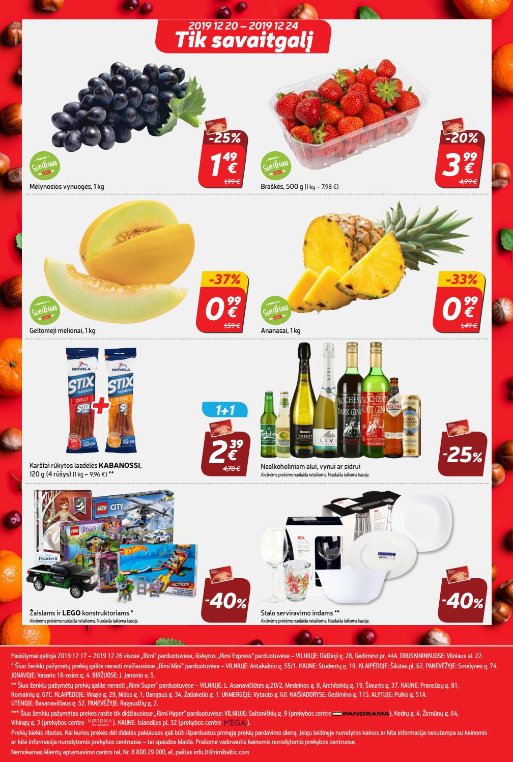 Rimi savaitinis leidinys akcijos nuo 
  2019-12-17 iki 
  2019-12-26 | Leidinukas.lt puslapis 24