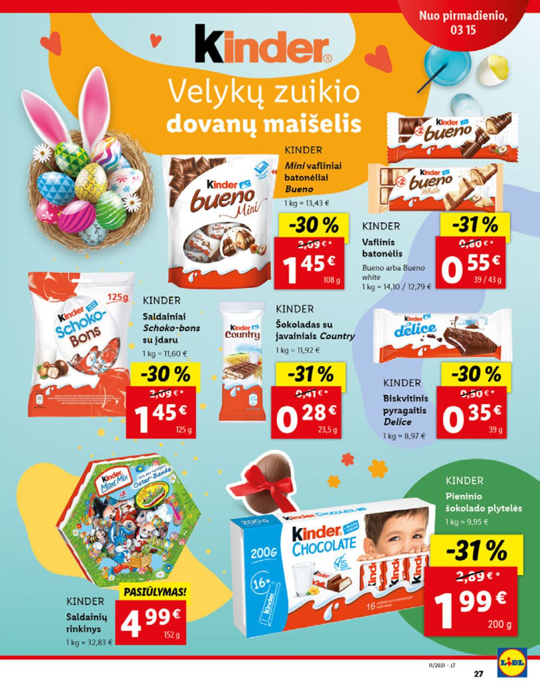 Lidl savaitinis leidinys akcijos nuo 
  0021-03-15 iki 
  2021-03-21 | Leidinukas.lt puslapis 27