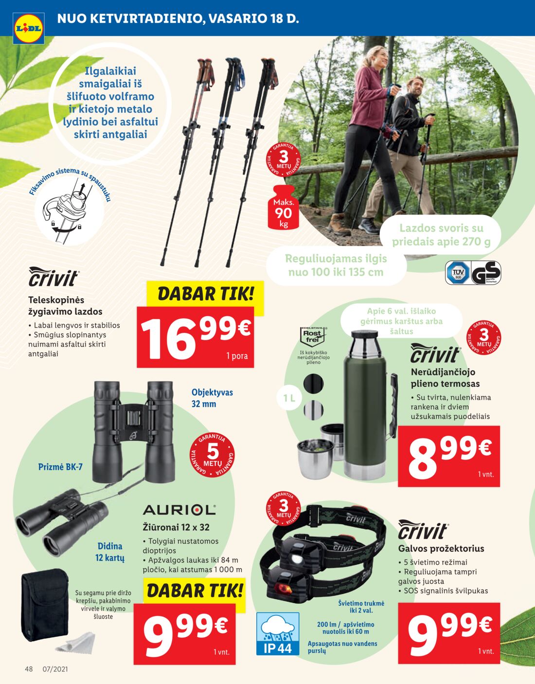 Lidl savaitinis leidinys akcijos nuo 
  2021-02-15 iki 
  2021-02-21 | Leidinukas.lt puslapis 48