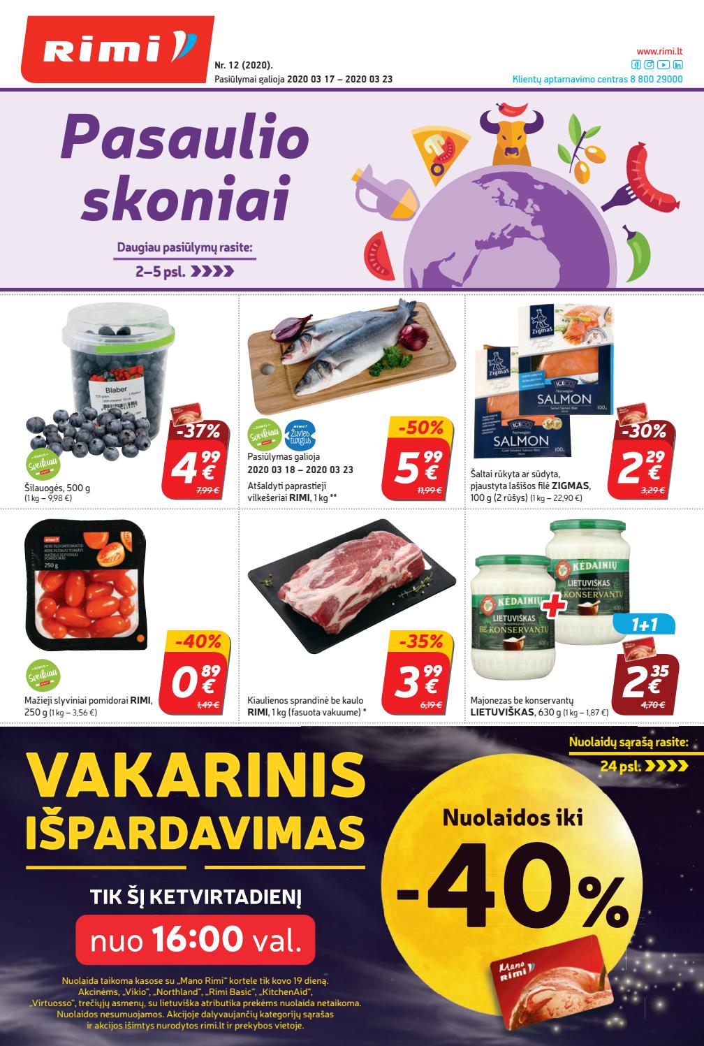 Rimi savaitinis leidinys akcijos nuo 
  2020-03-17 iki 
  2020-03-23 | Leidinukas.lt puslapis 1