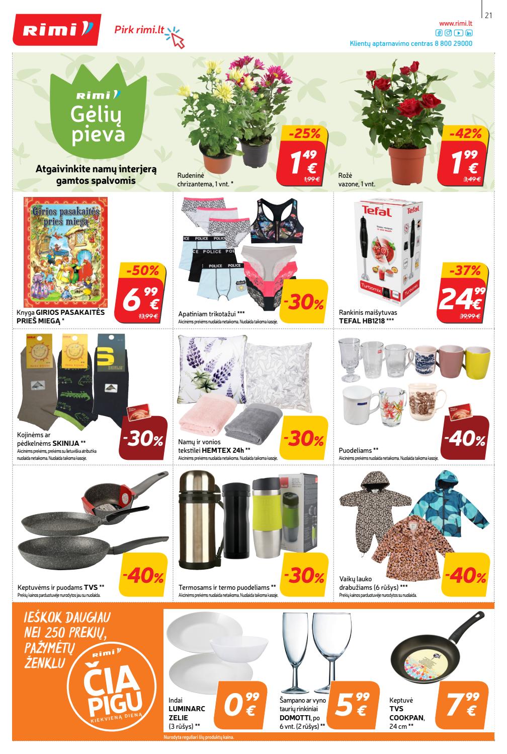Rimi savaitinis leidinys akcijos nuo 
  2020-10-20 iki 
  2020-10-26 | Leidinukas.lt puslapis 21