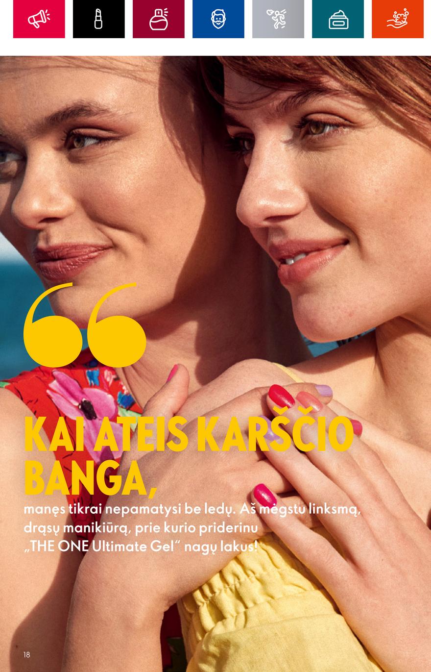 Oriflame katalogas akcijos nuo 
  2023-06-28 iki 
  2023-07-18 | Leidinukas.lt puslapis 18