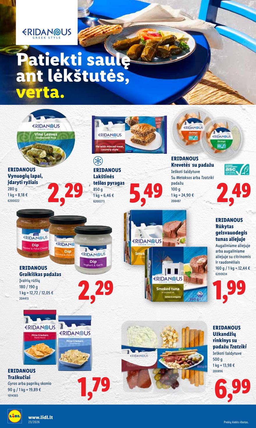 Lidl leidinys akcijos nuo 
  2026-06-01 iki 
  2026-06-07 | Leidinukas.lt puslapis 14