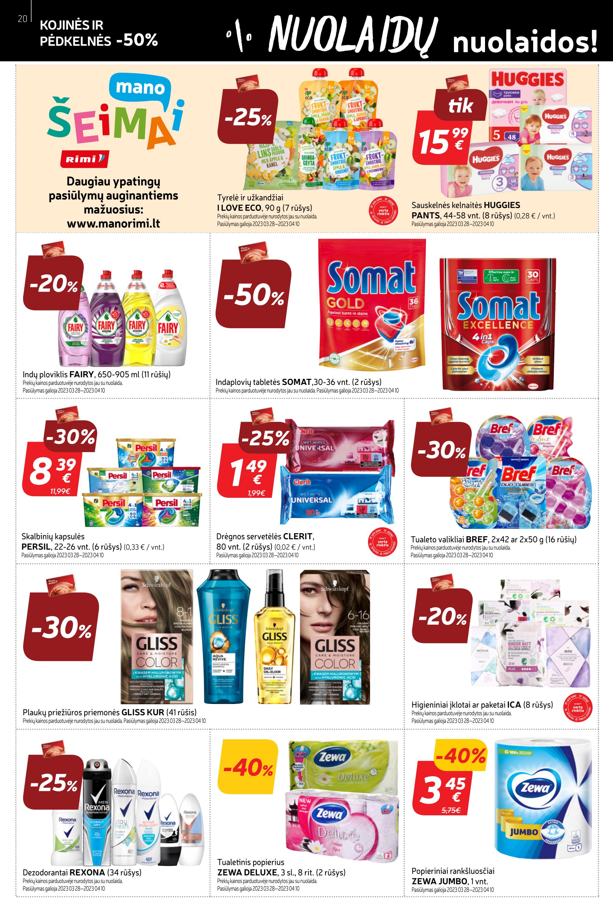 Rimi savaitinis leidinys akcijos nuo 
  2023-04-04 iki 
  2023-04-10 | Leidinukas.lt puslapis 20
