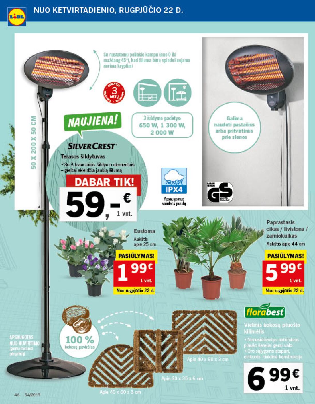 Lidl savaitinis leidinys akcijos nuo 
  2019-08-19 iki 
  2019-08-25 | Leidinukas.lt puslapis 46