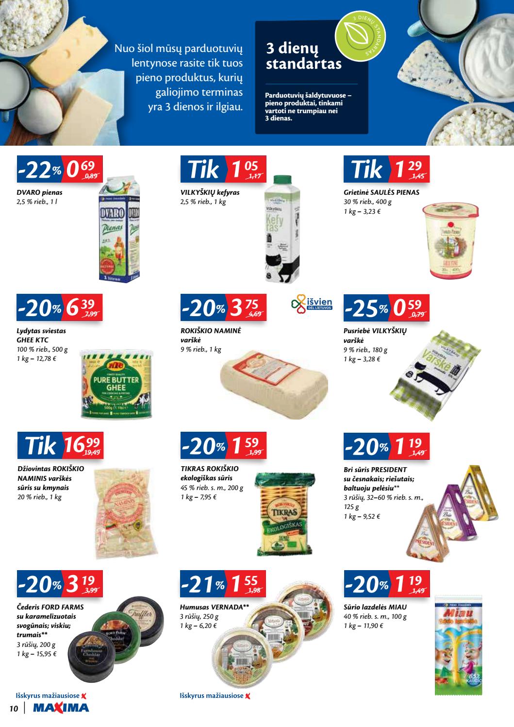 Maxima kaininis leidinys akcijos nuo 
  2020-11-03 iki 
  2020-11-09 | Leidinukas.lt puslapis 10