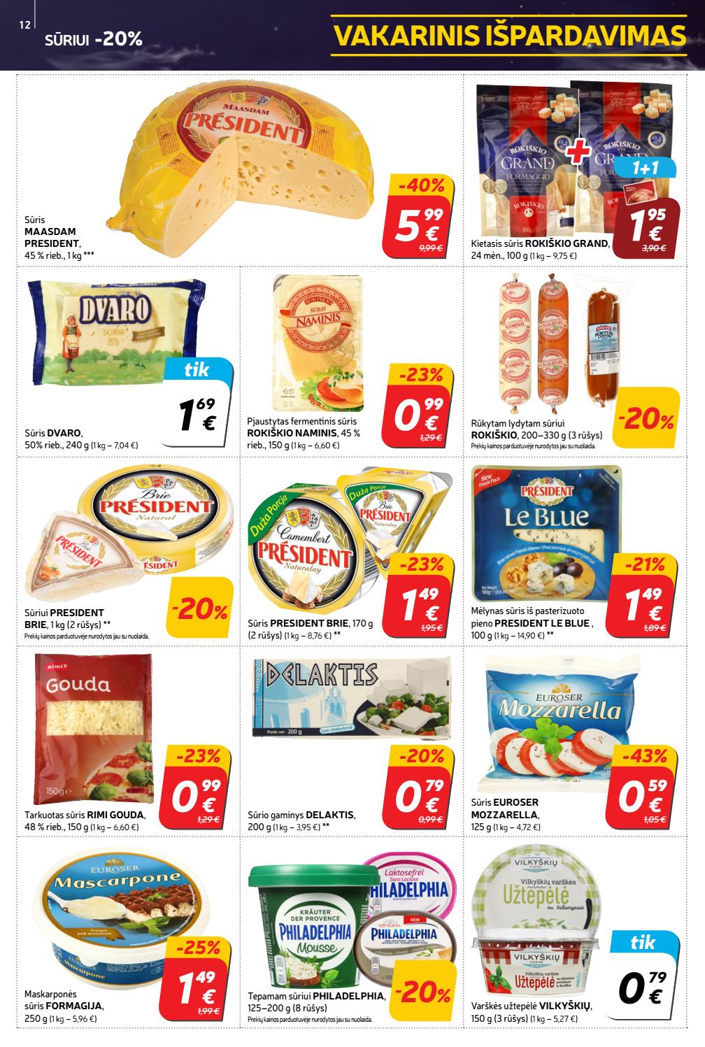 Rimi savaitinis leidinys akcijos nuo 
  2019-10-08 iki 
  2019-10-14 | Leidinukas.lt puslapis 12