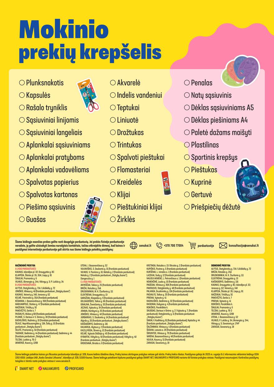 Senukai leidinys akcijos nuo 
  2025-07-30 iki 
  2025-08-08 | Leidinukas.lt puslapis 24