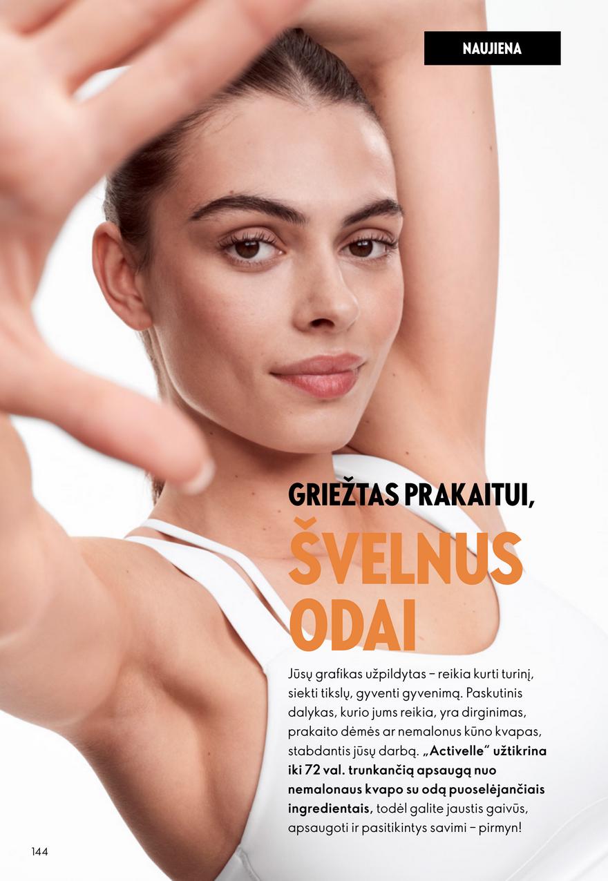 Oriflame katalogas akcijos nuo 
  2026-07-15 iki 
  2026-08-04 | Leidinukas.lt puslapis 144