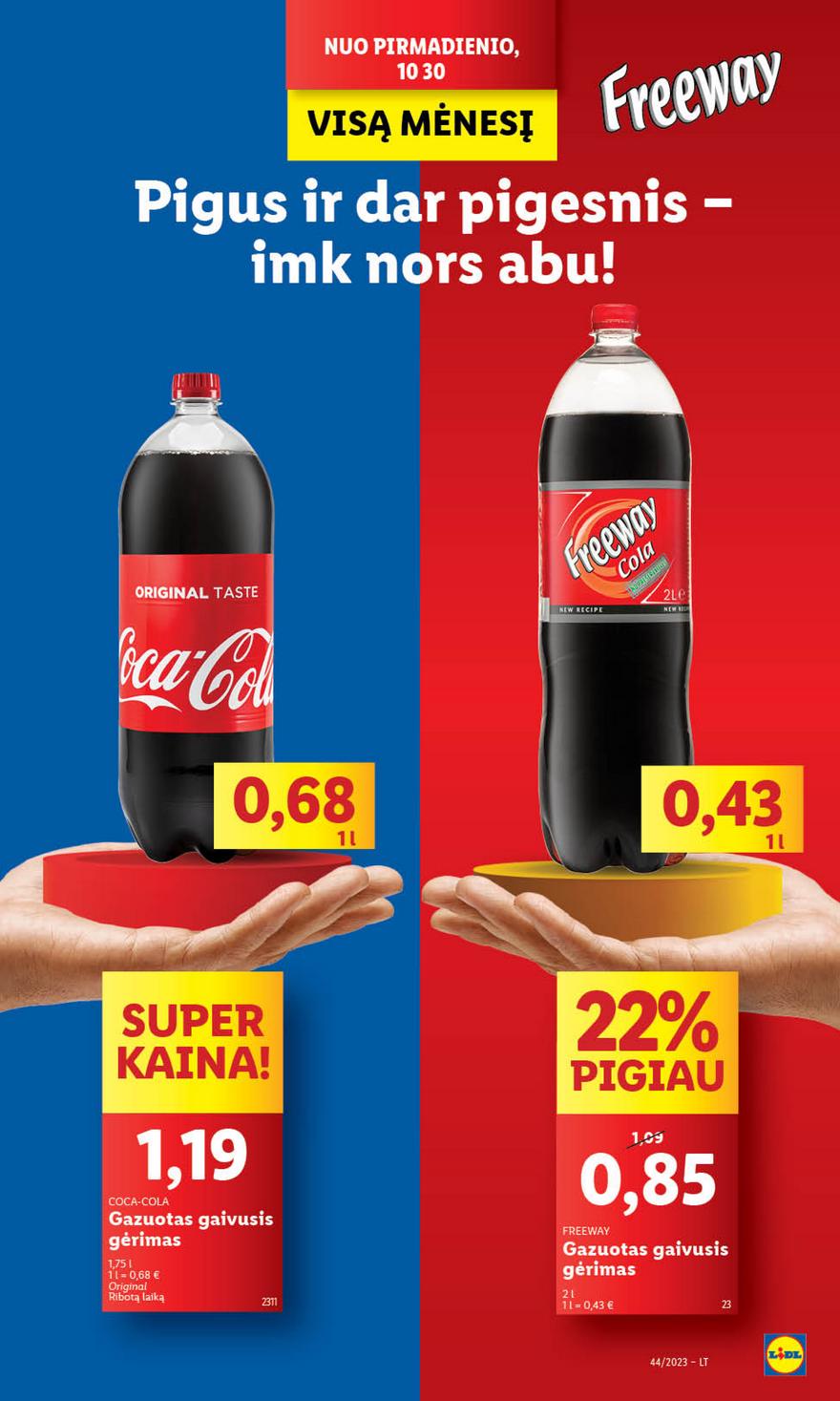 Lidl pasiūlymai akcijos nuo 
  2023-10-30 iki 
  2023-11-05 | Leidinukas.lt puslapis 16