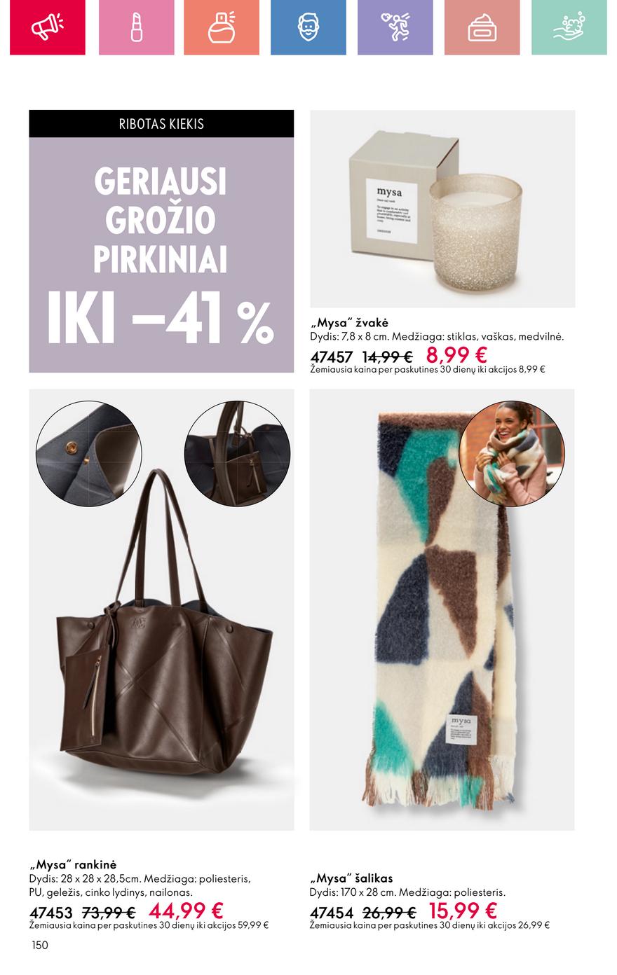 Oriflame katalogas akcijos nuo 
  2025-07-13 iki 
  2025-08-02 | Leidinukas.lt puslapis 150