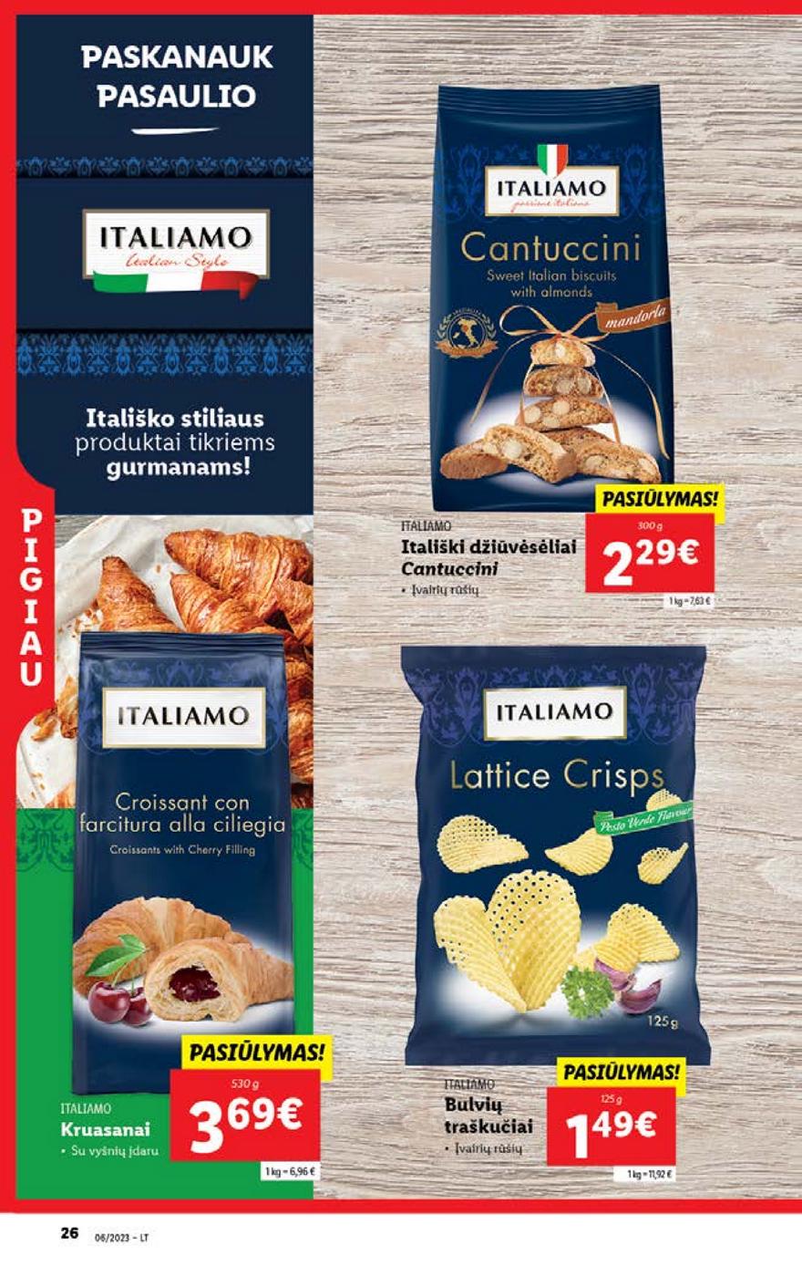 Lidl pasiūlymai akcijos nuo 
  2023-02-06 iki 
  2023-02-12 | Leidinukas.lt puslapis 26