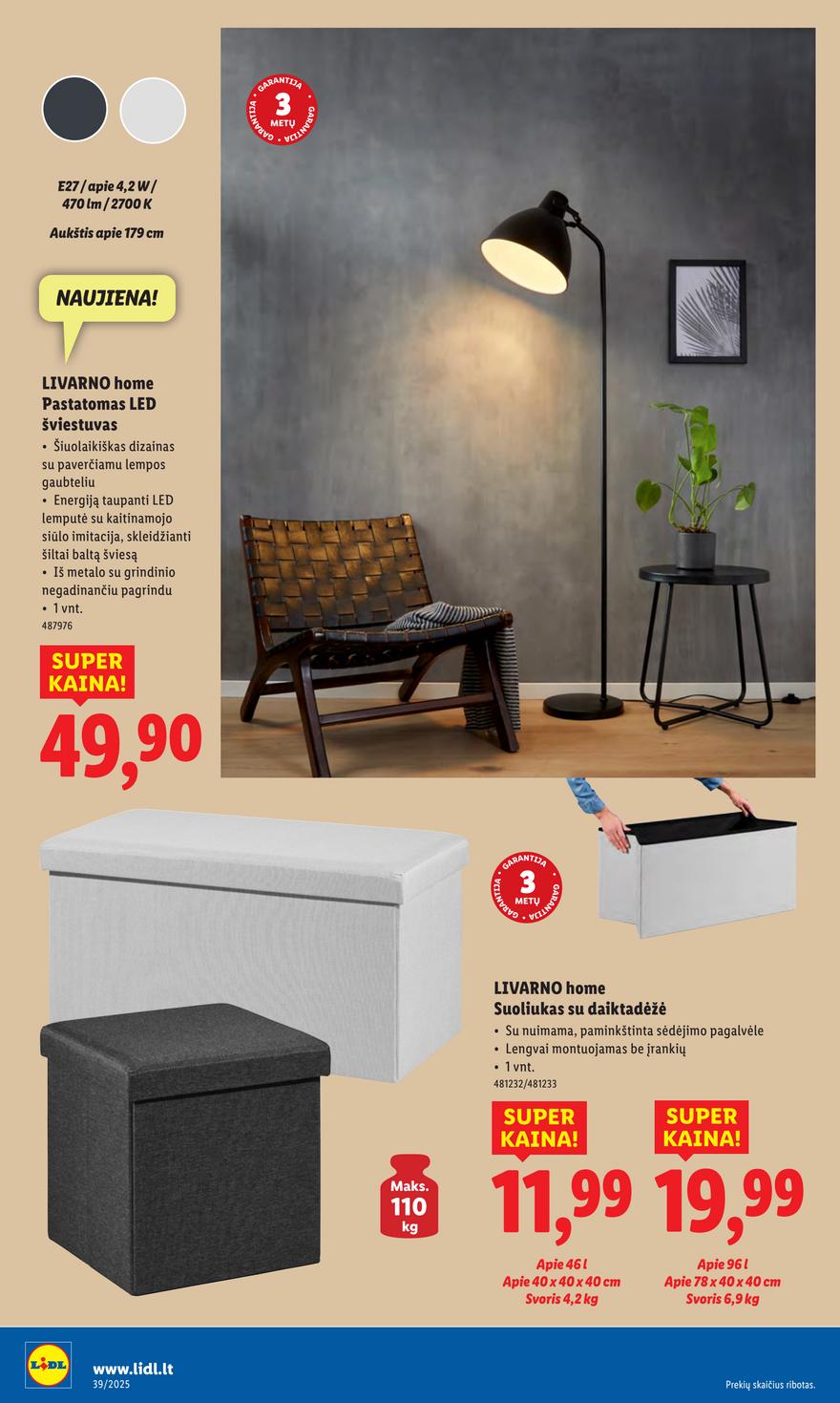 Lidl leidinys akcijos nuo 
  2025-09-22 iki 
  2025-09-28 | Leidinukas.lt puslapis 22