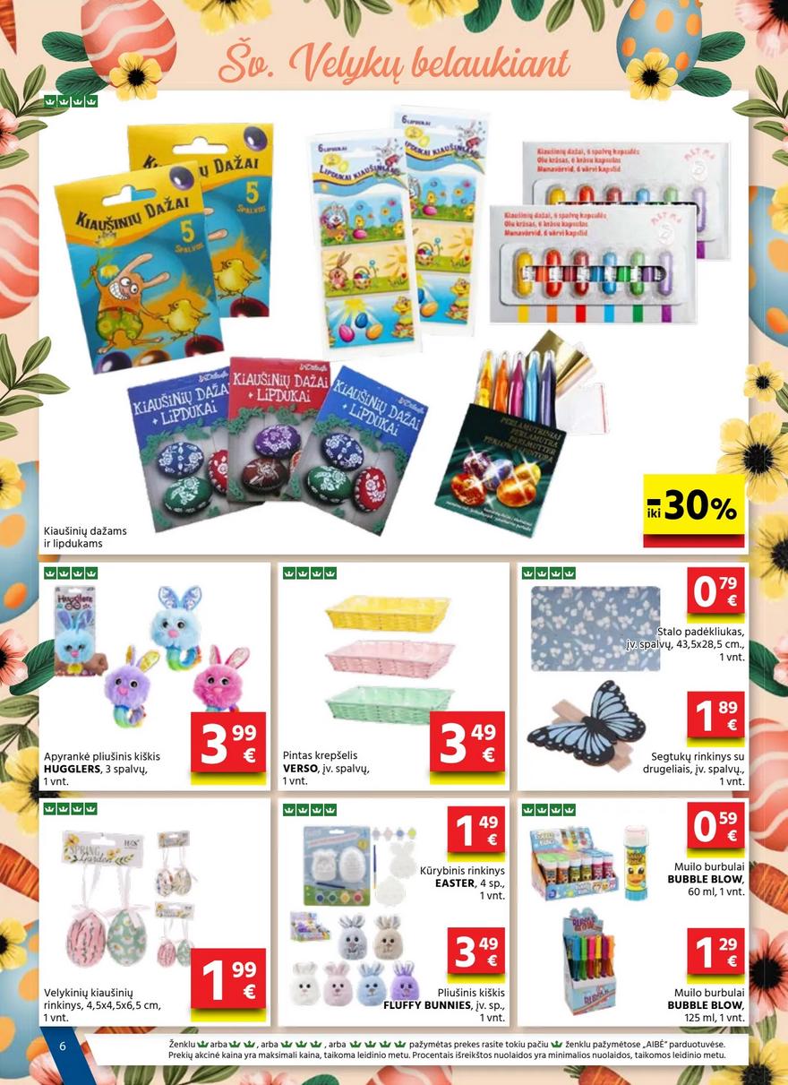 Aibė leidinys akcijos nuo 
  2024-03-14 iki 
  2024-04-02 | Leidinukas.lt puslapis 6