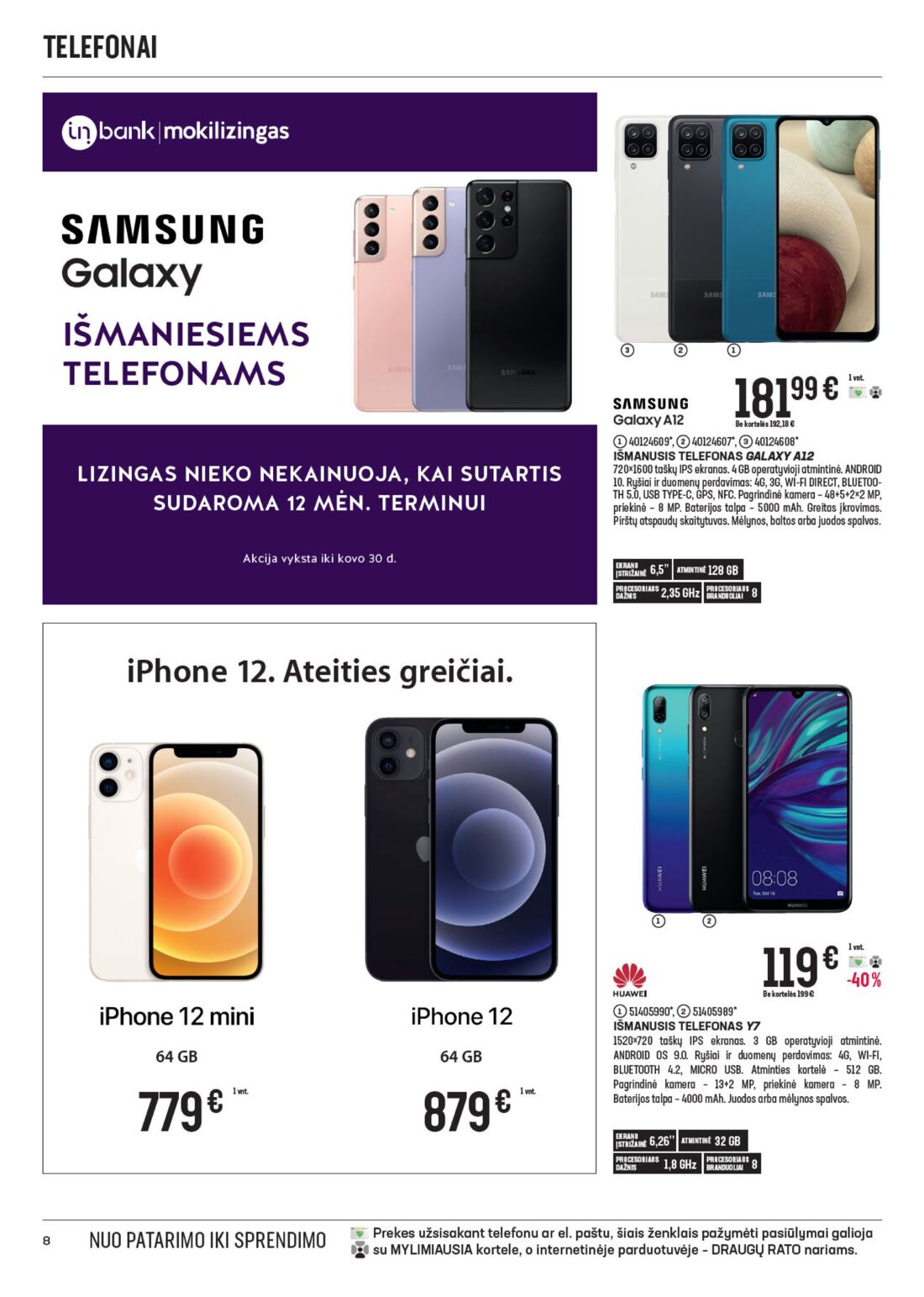 Senukai reklaminis leidinys akcijos nuo 
  2021-02-24 iki 
  2021-03-30 | Leidinukas.lt puslapis 8
