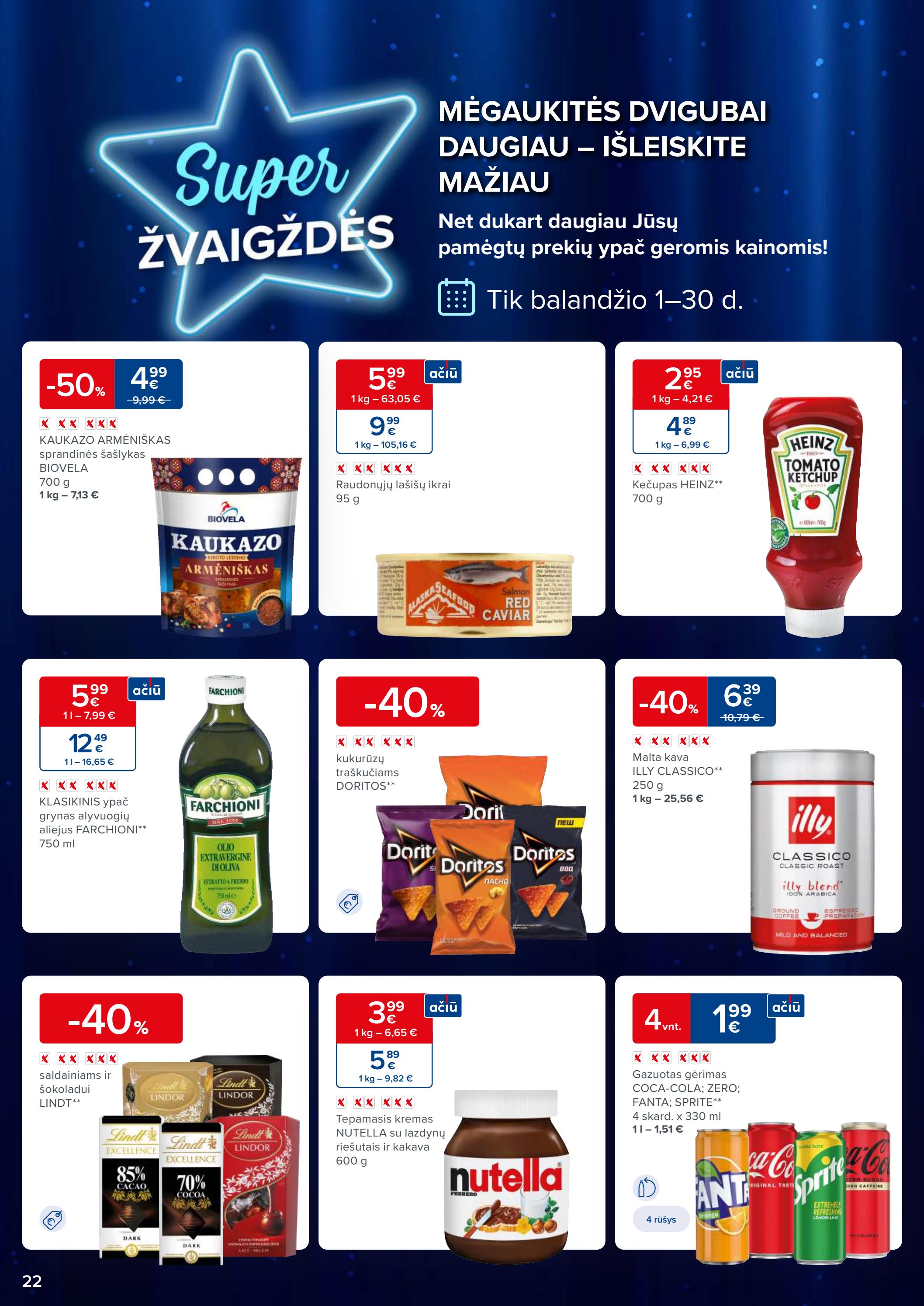 Maxima kaininis leidinys akcijos nuo 
  2023-04-25 iki 
  2023-05-01 | Leidinukas.lt puslapis 22
