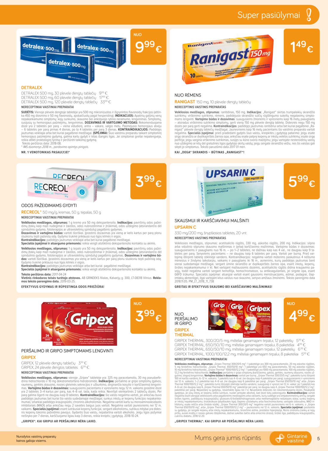 Gintarinė vaistinė leidinys akcijos nuo 
  2019-08-01 iki 
  2019-08-31 | Leidinukas.lt puslapis 5