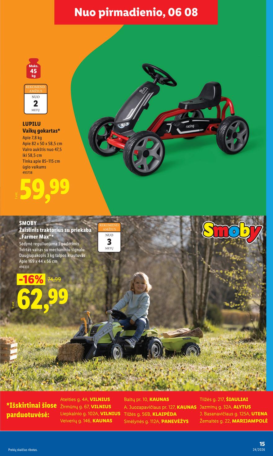 Lidl leidinys naujas akcijos nuo 
  2026-06-08 iki 
  2026-06-14 | Leidinukas.lt puslapis 15