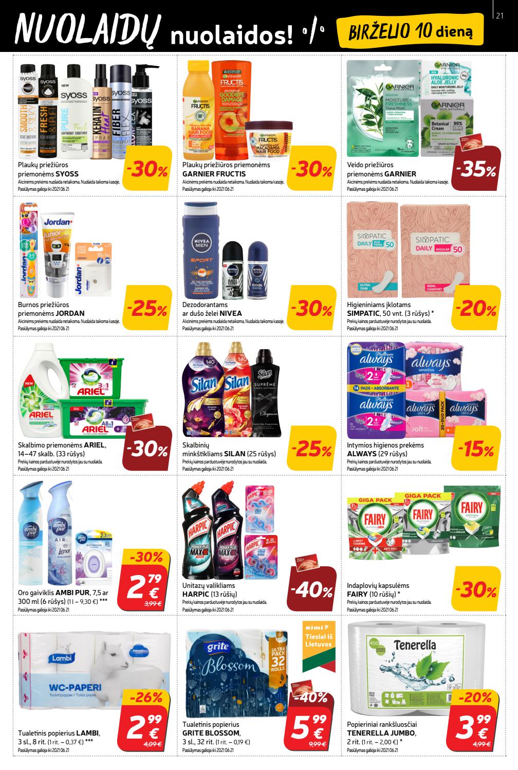 Rimi savaitinis leidinys akcijos nuo
2021-06-08 iki
2021-06-14 | Leidinukas.lt puslapis 21