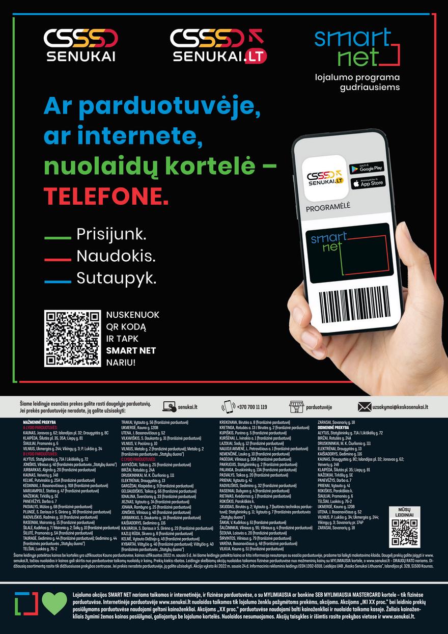 Senukai leidinys akcijos nuo 
  2022-01-05 iki 
  2022-01-24 | Leidinukas.lt puslapis 32