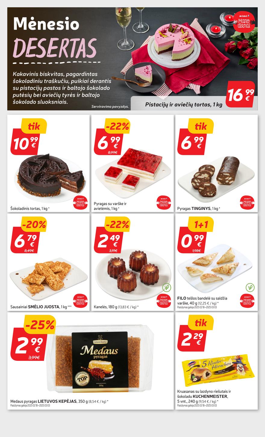 Rimi savaitinis leidinys 9 akcijos nuo 
  2025-02-25 iki 
  2025-03-03 | Leidinukas.lt puslapis 14