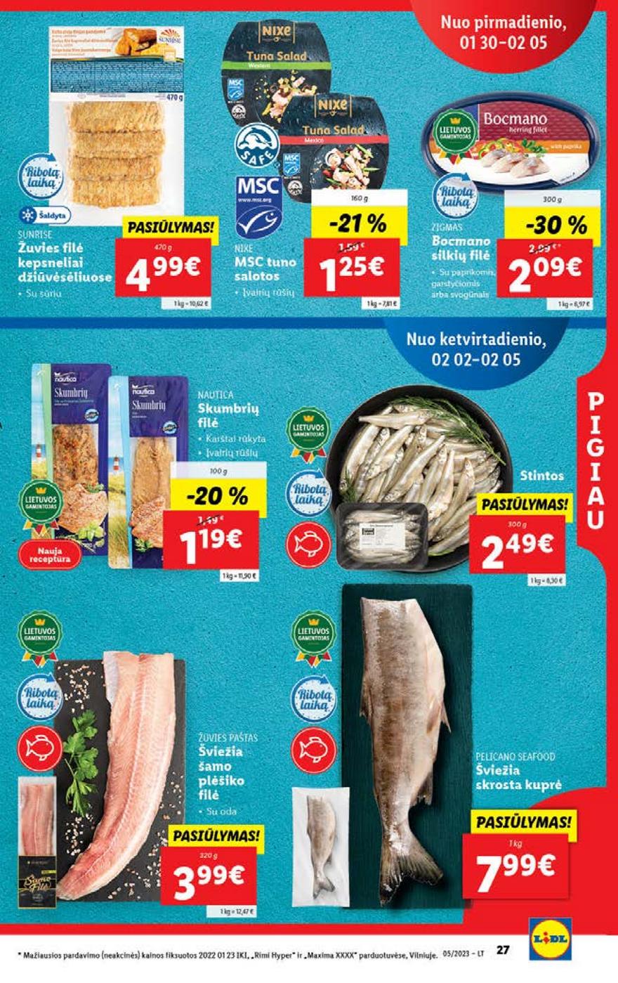 Ldil maisto leidinys akcijos nuo 
  2023-01-30 iki 
  2023-02-06 | Leidinukas.lt puslapis 27