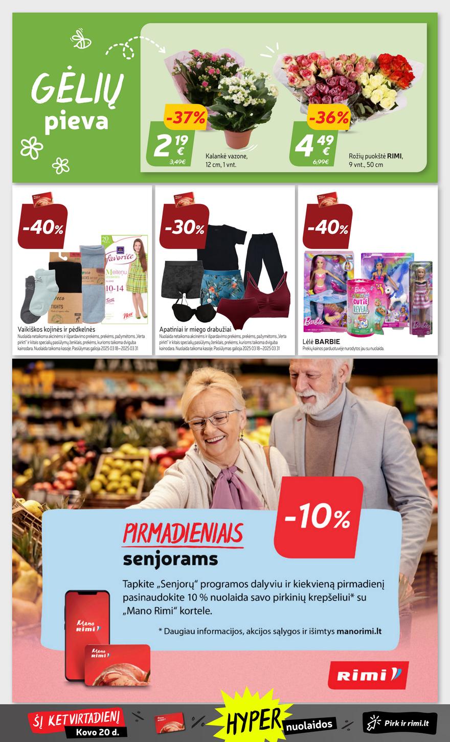 Rimi savaitinis leidinys 12 akcijos nuo 
  2025-03-18 iki 
  2025-03-24 | Leidinukas.lt puslapis 31