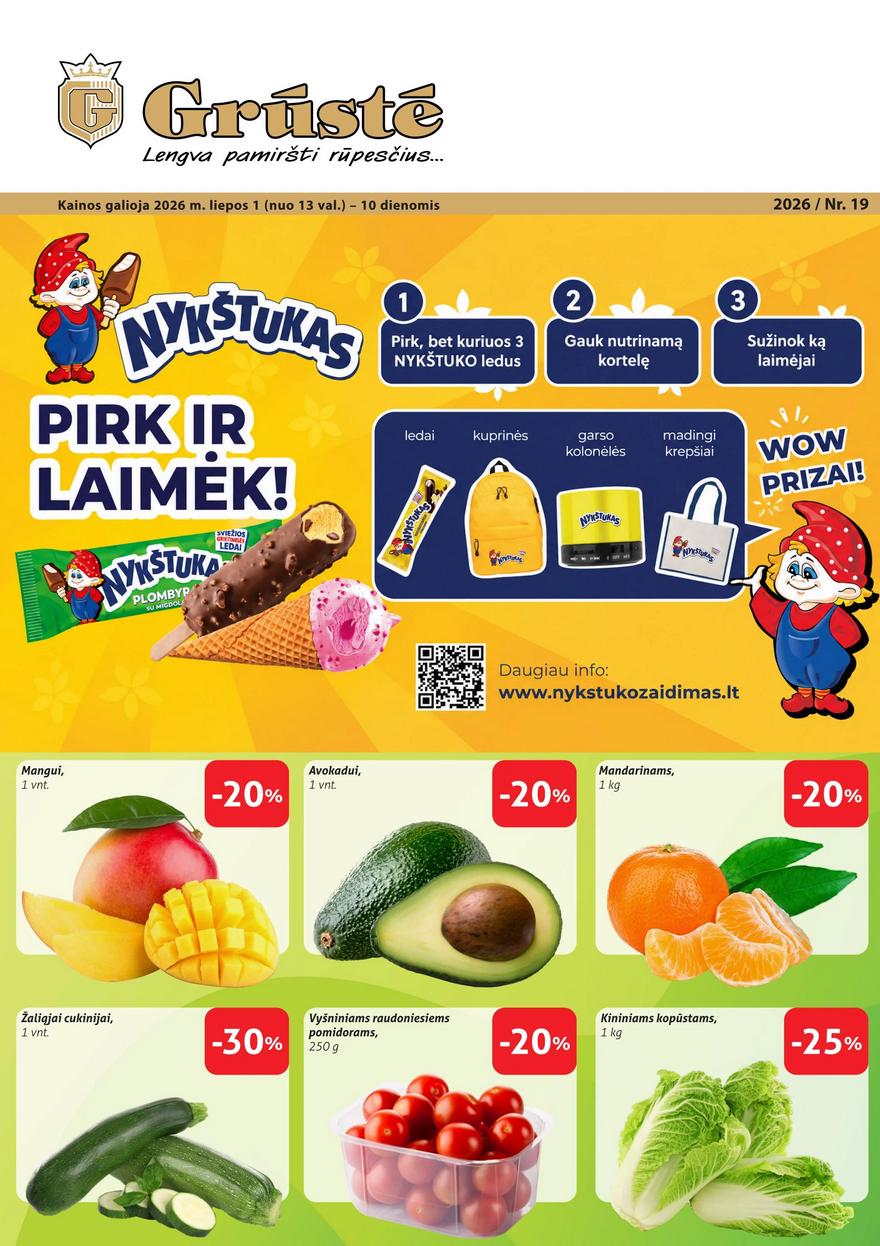 Grūstės leidinys akcijos nuo 
  2026-07-01 iki 
  2026-07-10 | Leidinukas.lt puslapis 1