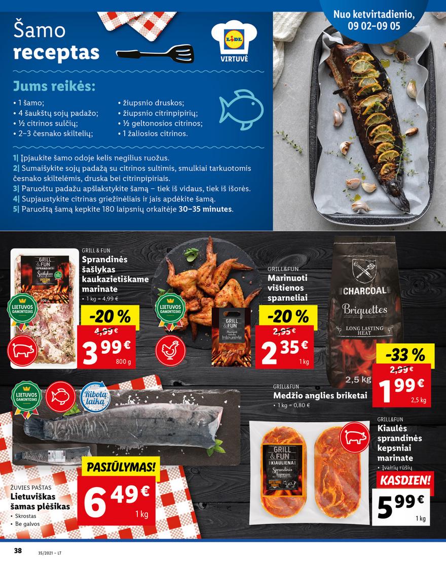 Lidl maisto prekių pasiūlymai akcijos nuo 
  2021-08-30 iki 
  2021-09-05 | Leidinukas.lt puslapis 38