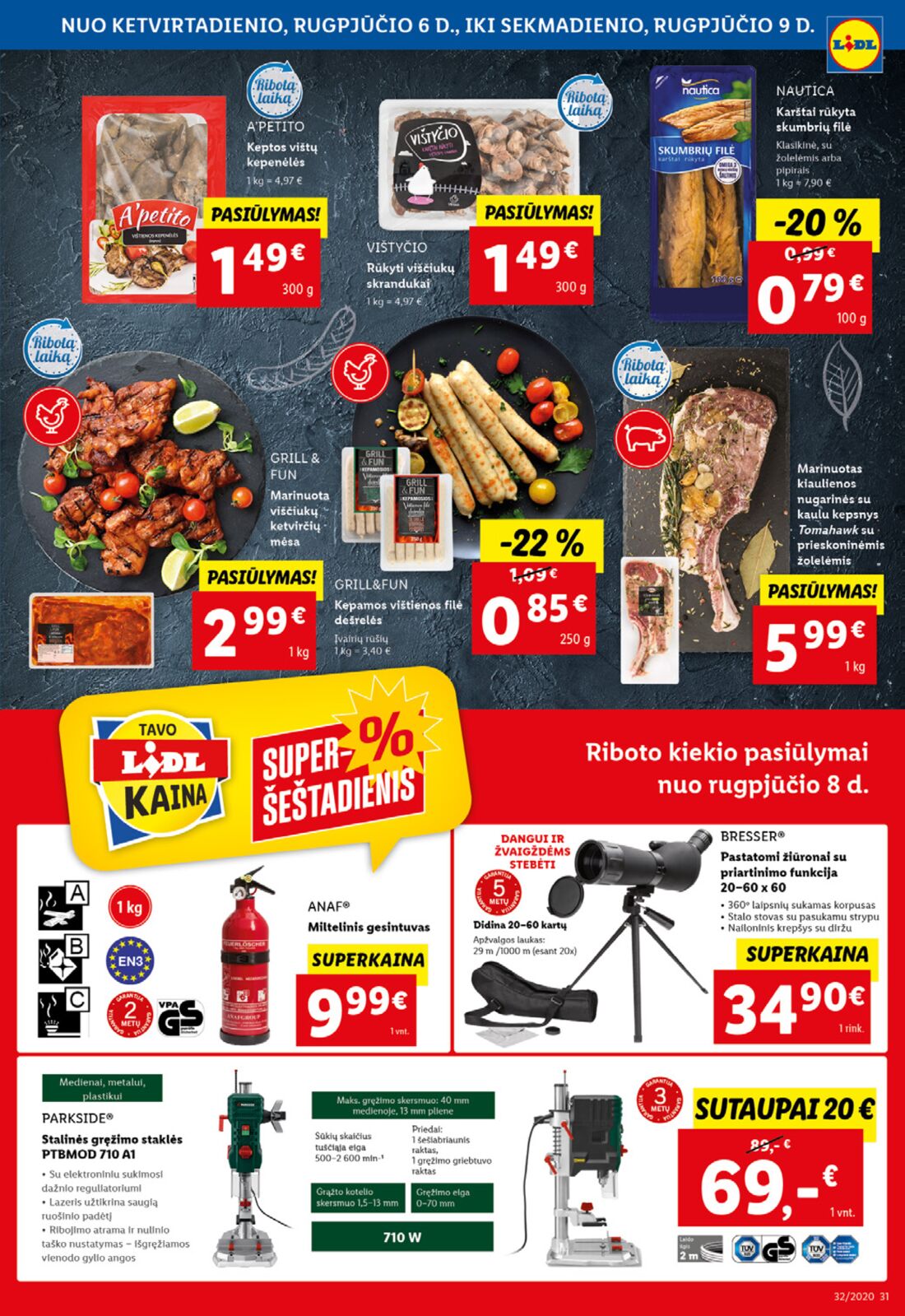 Lidl savaitinis leidinys akcijos nuo 
  2020-08-03 iki 
  2020-08-09 | Leidinukas.lt puslapis 31